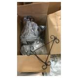 Box of 18! Metal single plate holders