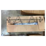 Box of 10! Metal Side by side plate / platter