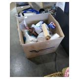 Large box of home goods.