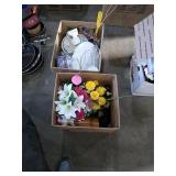 Small group. Stemware, dishes, flowers and more