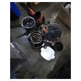 Group of pots and pans