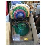 An awesome teapot, a knitter, and more.