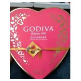 9 oz box of godiva assorted chocolates. (Sample