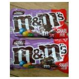 You get 18 share size fudge brownie m&ms for 1