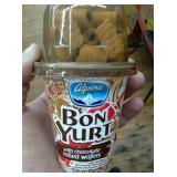 You get 12 vanilla yogurt with chocolate wafers.