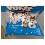 You get 4 bags of chocolate filled marshmallows