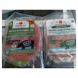 You get 8 packs of ham for 1 money