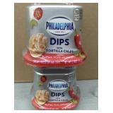 You get 6 buffalo style cream cheese dips with