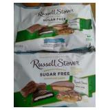 You get 2 bags of sugar free russel stover
