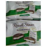 You get 2 bags of sugar free russel stover mint