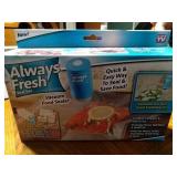 Always fresh seal a meal