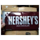 You get 4 giant 7oz hershey  bars