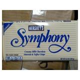 You get 4 giant 6.8oz symphony bars