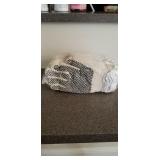 One dozen WORK GLOVES. 60% Cotton 40% Polyester.