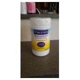 PURGENEX SURFACE CLEANING WIPES. Effective
