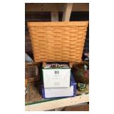 Longaberger basket 1995 approx 12tall 16 wide
