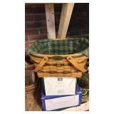 Longaberger basket 1995 15/13 by 7!tall