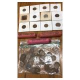 Assorted wheat pennies. All you see. Yes the