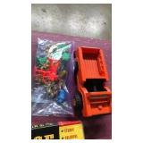 Fisher Price plastic truck & bag of assorted