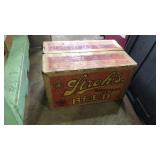 Cardboard Case of empty bottles Stroh