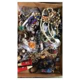 Flat of assorted jewelry