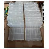 14 Small Plastic 2 sided Organizers