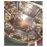 Large Heavy Wood Oriental wall hanging 29x22