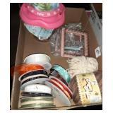 Flat of yarn, ribbons and more