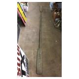 Wood oar