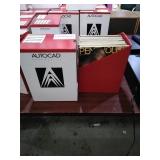 Collection of Penthouse magazines in a handy file