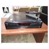 Sony 5 disc. CD player with remote. 
(Storage