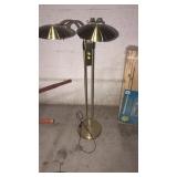 Small floor lamp brass like
