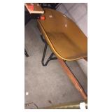 Wheel barrow flat front tire