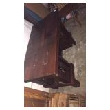 Table/desk wood, scratched 4ft x2ft wide