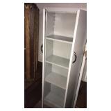 Metal storage cabinet almost 5 ft tall
