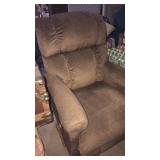 Tan lazyboy rocker recliner