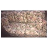 Floral couch