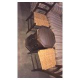 2 chairs and sitting table