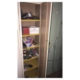 Metal cabinet with goodies