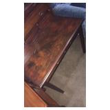 Small desk with back