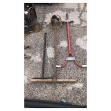 Pogo stick, pole digger and tool