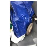 Tote with leather seat chaps and more