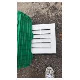 Quick roll shingle starter, vent and dry wall