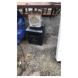 2 heaters has been outside