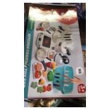 Kitchen cooking set and magical unicorn