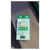 Case of 100 light bulbs