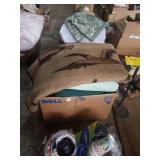 Group of mattress covers and blankets