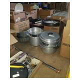 Group of pots and pans