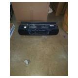 Sony radio. No cord. Not sure if it had one