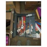Toolbox with tools